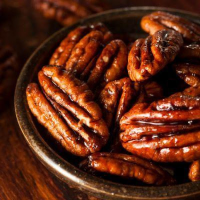 Caramelized Pecans | Just A Pinch Recipes image