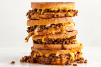 Best Sloppy Grilled Cheese Recipe-How To Make ... - Delish image