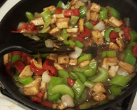 Stir-Fried Tofu and Vegetables with Oyster Sauce Recipe ... image