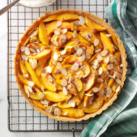 Pretty Peach Tart Recipe: How to Make It image