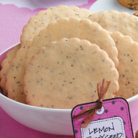 Tangy Lemon Poppy Seed Cookies Recipe: How to Make It image