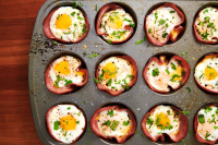 Best Ham & Cheese Egg Cups - How to Make Ham & Cheese Egg ... image