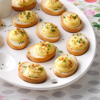 Smoked Deviled Eggs Recipe: How to Make It - Taste of Home image