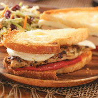 Chicken Pesto Sandwiches Recipe: How to Make It image