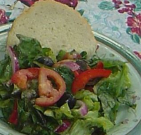 Linda's Italian Salad With Spicy Italian Dressing Recipe ... image