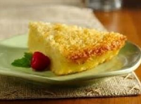 No-Crust Coconut Pie 2 | Just A Pinch Recipes image