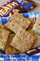 Heath Toffee Pecan Bars – Can't Stay Out of the Kitchen image
