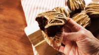 Gingerbread Muffins with Maple-Cinnamon Glaze image