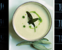Jerusalem Artichoke Soup With Crispy Sage Leaves Recipe ... image