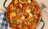 Best Vegetable Spaghetti Recipe - How to Make Vegetable ... image
