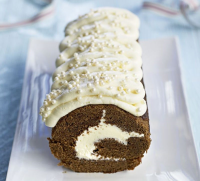 Gingerbread Bûche de Noël recipe | BBC Good Food image