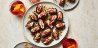 Goat Cheese and Salami Stuffed Dates Recipe | Epicurious image