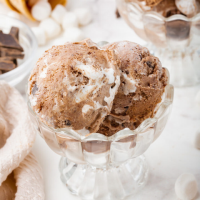 Chocolate Marshmallow Ice Cream image