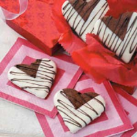 Chocolate Heart Cookies Recipe: How to Make It image