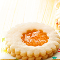 Almond Jelly Cookies Recipe: How to Make It image