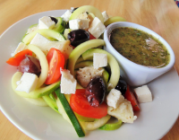 Mediterranean Zucchini 'Pasta' Salad Recipe | Allrecipes image