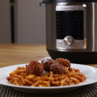 Pasta and Meatballs – Instant Pot Recipes image