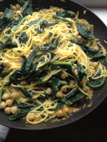 Easy Vegan Pasta with Kale and Chickpeas Recipe | Allrecipes image