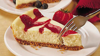 Easy Strawberry Cheesecake Recipe - Tablespoon.com image