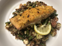 Quinoa, Asparagus, and Feta Salad Recipe | Allrecipes image