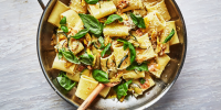 Summer Yellow Squash, Zucchini, and Basil Pasta Recipe ... image