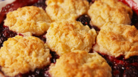 Easy Mixed Berry Cobbler Recipe - How to Make Triple Berry ... image