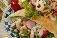 Shrimp Pocket Bread Sandwiches Recipe | Hidden Valley® Ranch image