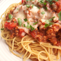 Camp David Spaghetti with Italian Sausage Recipe | Allrecipes image