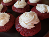 RED VELVET CUPCAKES FOR TWO RECIPES