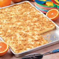 Orange Cream Freezer Dessert Recipe: How to Make It image