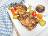Grilled Dill Pickle Chicken Thighs - Allrecipes image