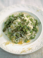 Asparagus & mint risotto| Rice recipes - Jamie Oliver image