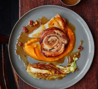 Twice-cooked pork belly with cider sauce recipe | BBC Good ... image