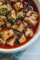 Mapo Tofu Recipe - China Sichuan Food | Chinese Recipes ... image