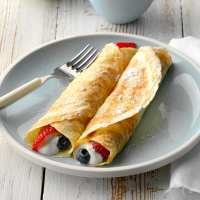 CREAM AND CREPES RECIPES