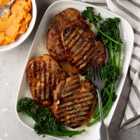 Simple Marinated Grilled Pork Chops Recipe: How to Make It image