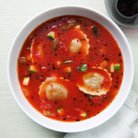 Ravioli & Vegetable Soup Recipe | EatingWell image