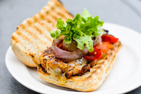Grilled Blackened Chicken Sandwich Recipe :: The Meatwave image