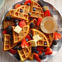 Fluffy Waffles Recipe: How to Make It - Taste of Home image