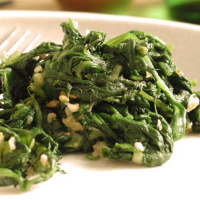 Seasoned Spinach Recipe | MyRecipes image