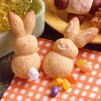 Bunny Carrot Cookies Recipe | Land O’Lakes image