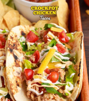 Crockpot Chicken Tacos 8 | Just A Pinch Recipes image