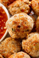 Air Fryer Turkey Meatballs - RecipeMagik image