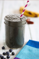 Blueberry Kale Smoothie - Delicious Healthy Recipes Made ... image
