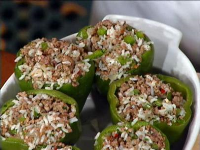 Mr. John's Meat-Stuffed Bell Peppers Recipe | Food Network image