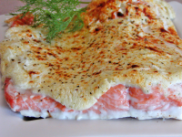 Low Fat Creamy Baked Salmon Recipe - Food.com image