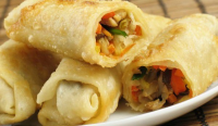 Vegetable Roll with Puff Pastry - Recipe - TastyCraze image