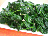 Sauteed Baby Spinach and Garlic Recipe - Food.com image