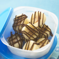 Frozen Chocolate-Banana Bites Recipe | EatingWell image