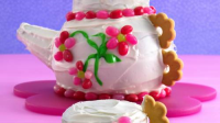 Teapot Cake with Tea-Cupcakes Recipe - Pillsbury.com image